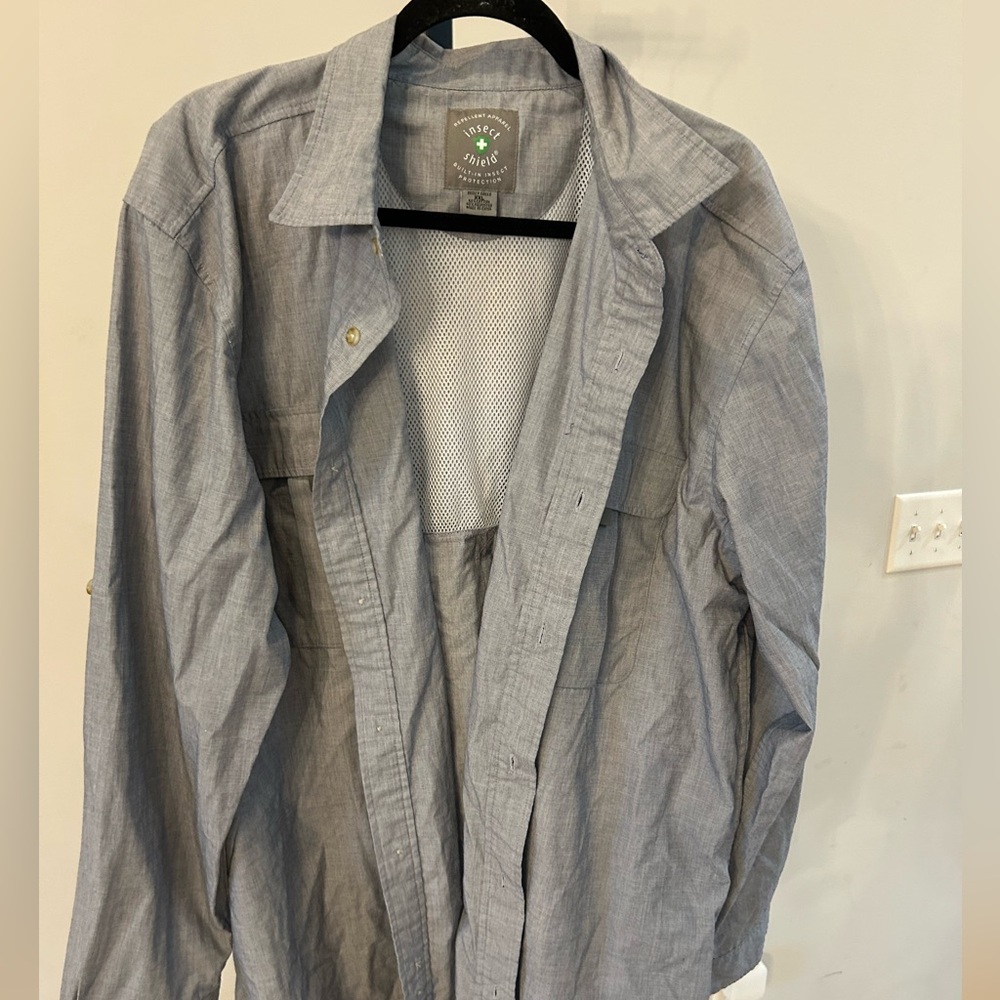 Insect shield outdoor shirt size XXL